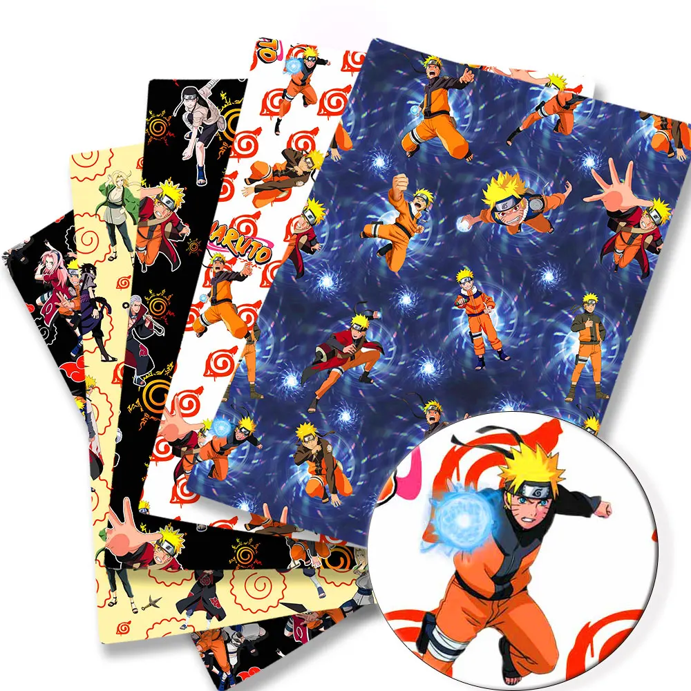 Baby Clothing Japan - Naruto Anime อุปกรณ์ต่อพ่วงผ้า 140*50 ซม.DIY เย็บ