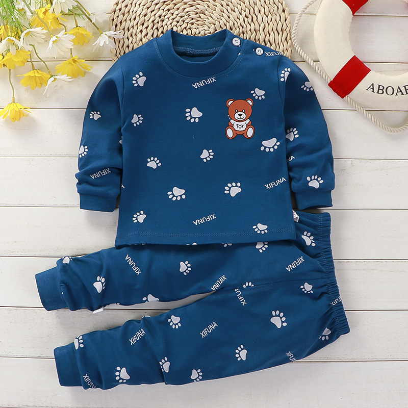 Baby Sleep Suit - ฤดูใบไม้ร่วงชุดนอนชุดนอนสําหรับเด็กผู้หญิงเสื้อแขนยาว + กางเกงชุดแฟชั่นเสื้อผ้าเด็กทารก Sleep เครื่องแต่งกาย
