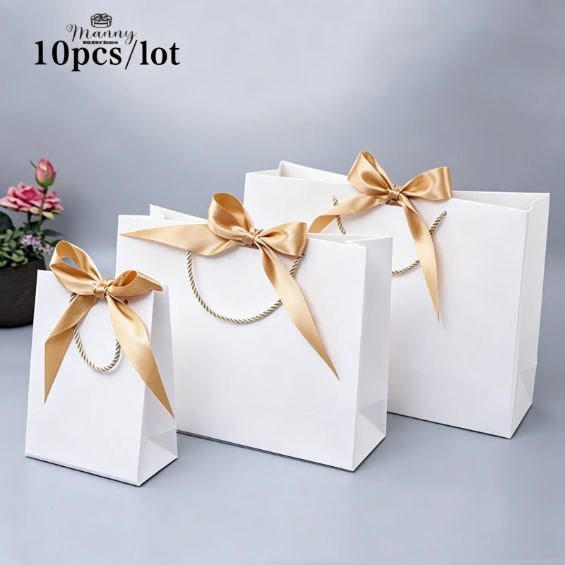 Baby Clothing Clearance - 10 ชิ้นของขวัญกระเป๋ากล่องกระดาษริบบิ้นงานแต่งงานโปรดปราน Baby Shower วันเกิดวาเลนไทน์ Party/ชุดนอนเสื้อผ้าวิกผมเครื่องประดับบรรจุภัณฑ์