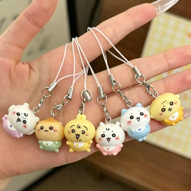 Baby Clothing Girls - จี้เรซิ่นน่ารักขนาดเล็ก ชุดเด็กน้อยน่ารัก ยูซากิ ฮาจิวาระ สายคล้องโทรศัพท์ พวงกุญแจขนาดเล็ก