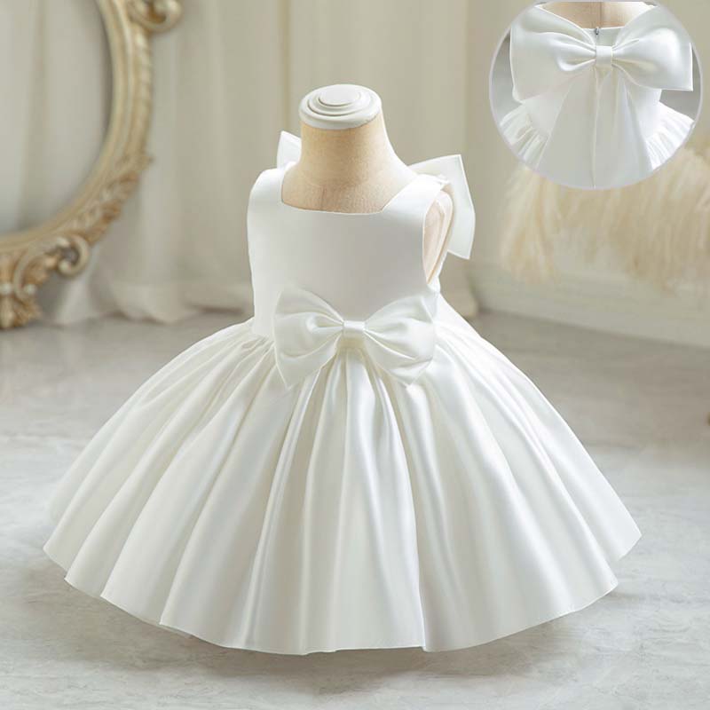 Baby Clothing Girls - เด็กทารกชุดปาร์ตี้หวานโบว์ใหญ่เจ้าหญิงชุดวันเกิดเสื้อผ้าเด็กดอกไม้สาวชุดราตรีสวมใส่อย่างเป็นทางการเสื้อผ้า