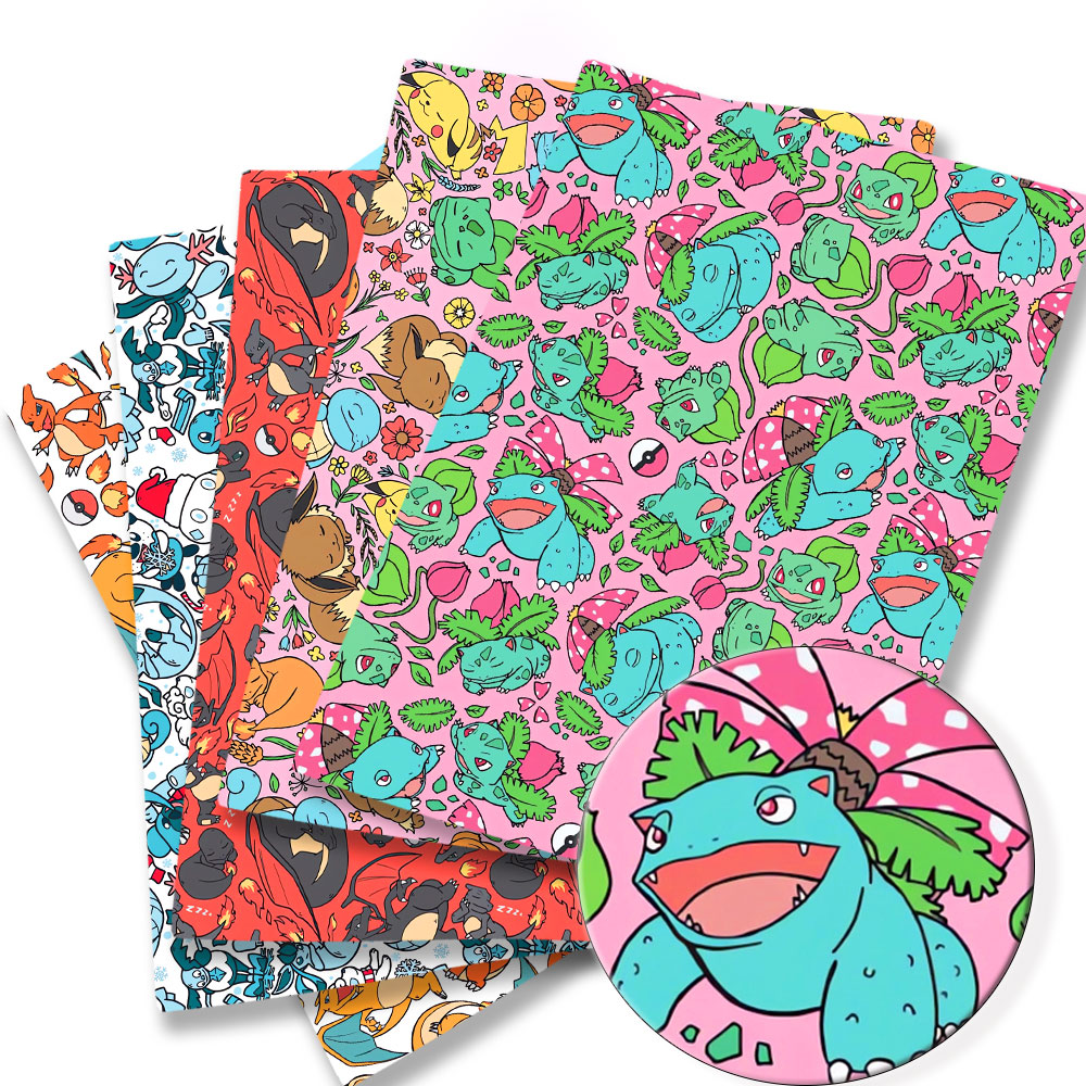 Baby Clothing Japan - Pokemon การ์ตูน Fabric140*50 ซม.Handmade เย็บ Patchwork