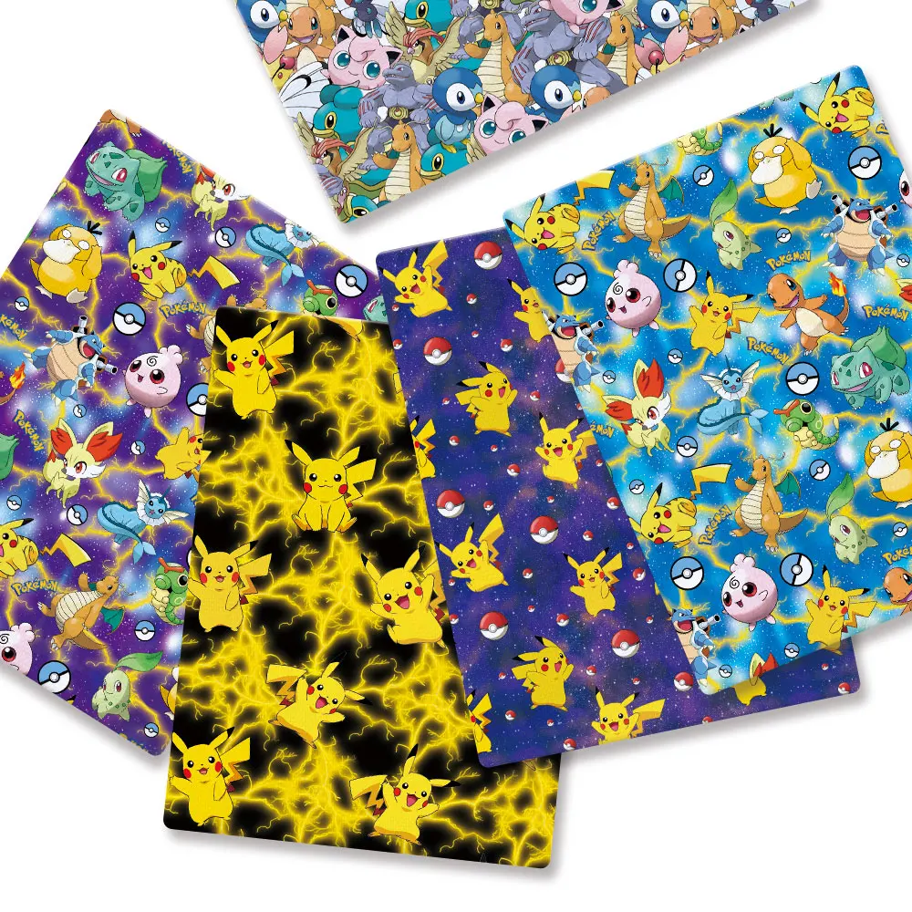 Baby Clothing Japan - Pokemon การ์ตูน Fabric140*50 ซม.Handmade เย็บ Patchwork