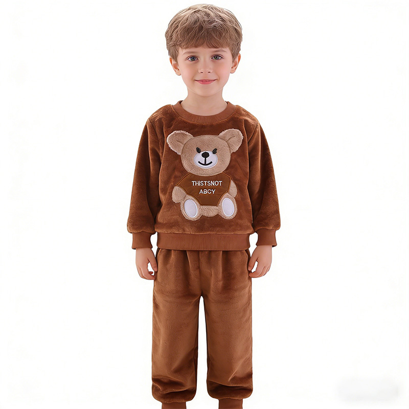 Baby Sleep Suit - ชุดนอนเด็ก ชุดนอนเด็กผู้หญิง เด็กผู้ชาย แฟชั่นฤดูใบไม้ร่วง ผ้าฟลานเนล ผ้าฟลีซ