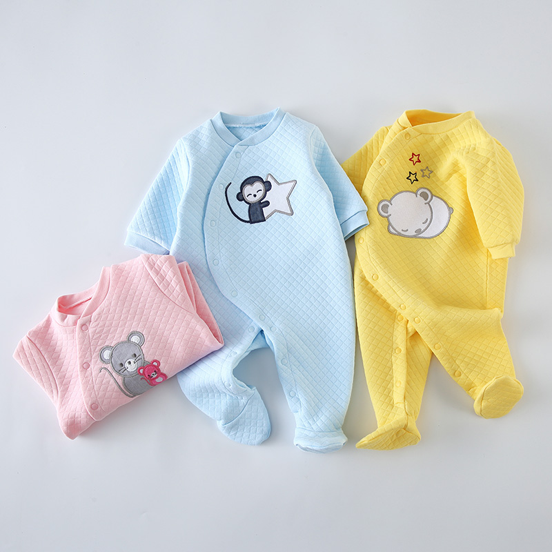 ชุดรอมเปอร์เด็กทารก ผ้าฝ้าย แข - Baby Sleep Suit บทวิจารณ์และราคา