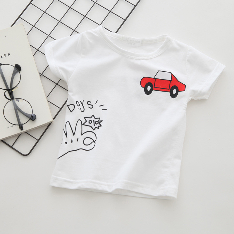 เสื้อยืดผ้าฝ้ายสำหรับเด็กหญิงเ - Baby Clothing Clearance บทวิจารณ์และราคา