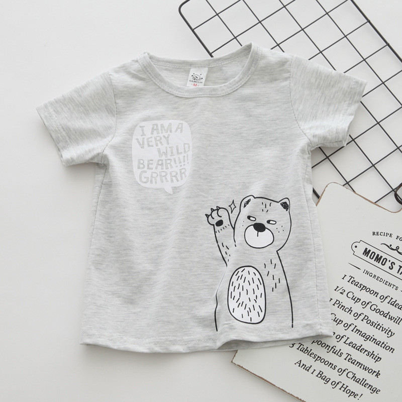 เสื้อยืดผ้าฝ้ายสำหรับเด็กหญิงเ - Baby Clothing Clearance บทวิจารณ์และราคา