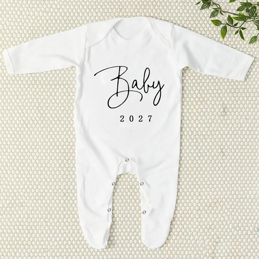 ชุดจั๊มสูทประกาศข่าวดีรับขวัญล - Baby Sleep Suit บทวิจารณ์และราคา
