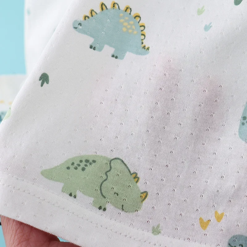 ชุดเสื้อกั๊กผ้าฝ้ายผสมใยไผ่สำห - Baby Sleep Suit บทวิจารณ์และราคา