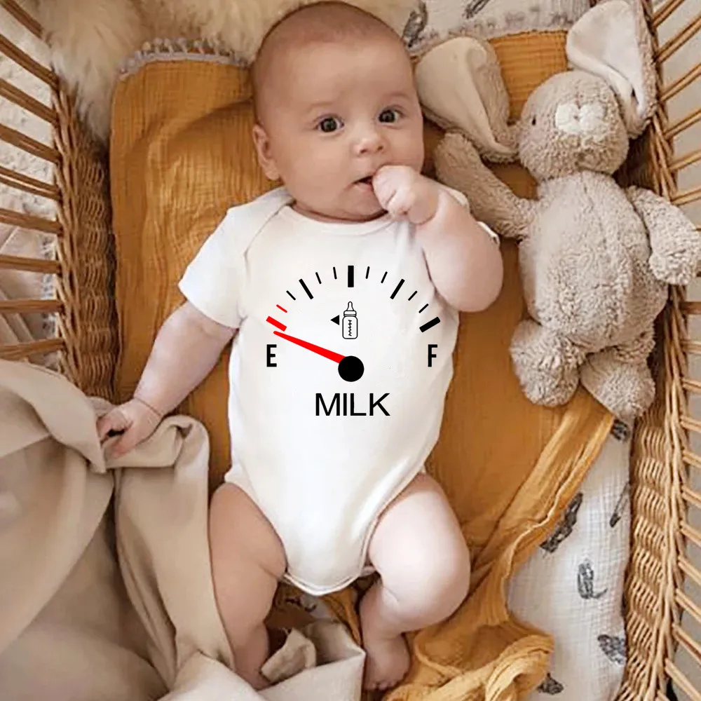 ชุดบอดี้สูทเด็กพิมพ์ลาย Milk T - Baby Clothing Clearance บทวิจารณ์และราคา