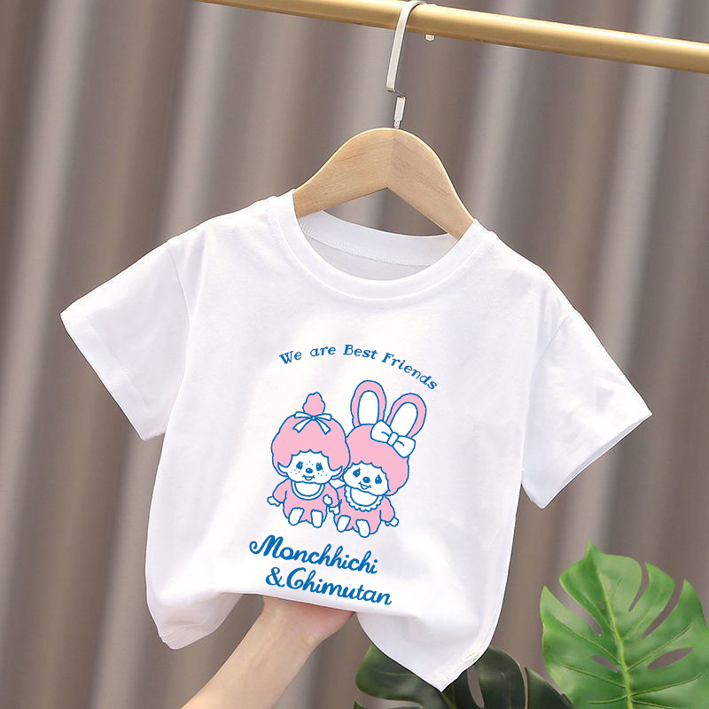 มอนชิชิเสื้อยืดเด็กอะนิเมะฟิกเ - Baby Clothing Girls บทวิจารณ์และราคา