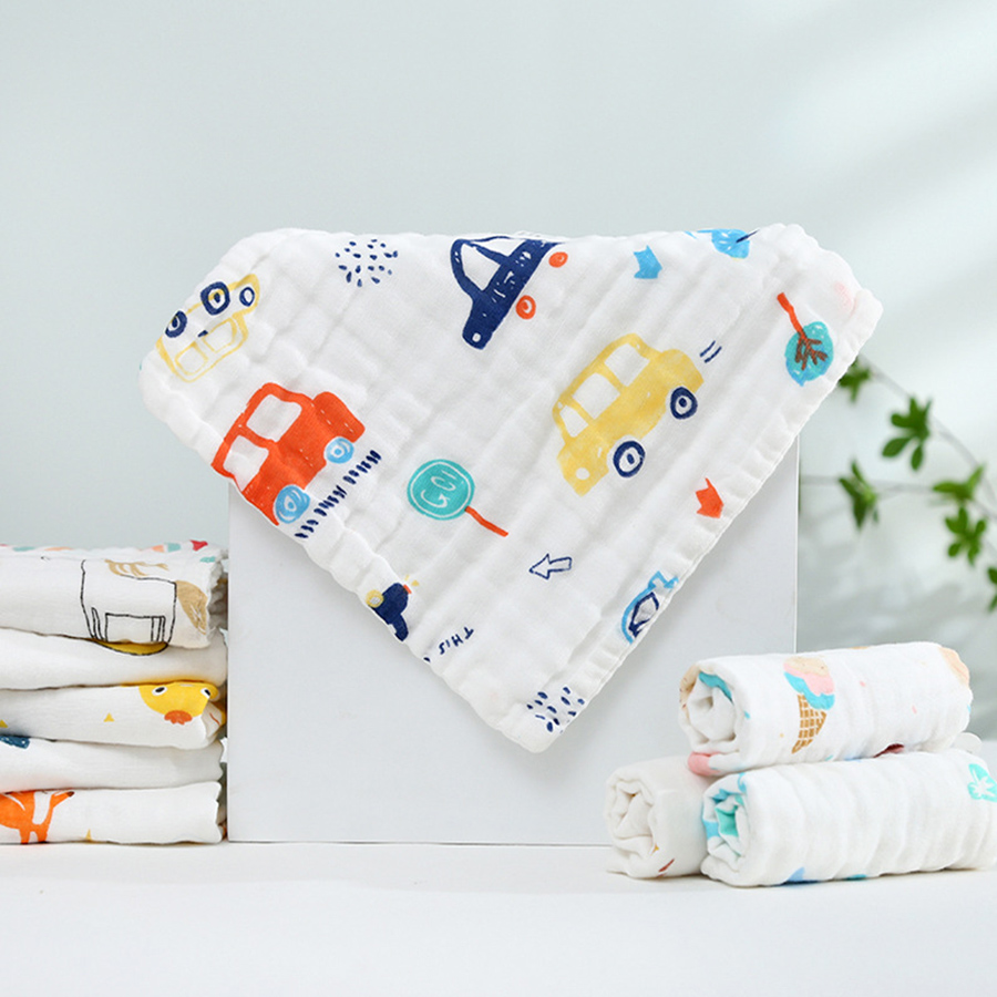 5pcst ผ้าขนหนูเด็ก Muslin 6 ชั - Baby Clothing Wash บทวิจารณ์และราคา