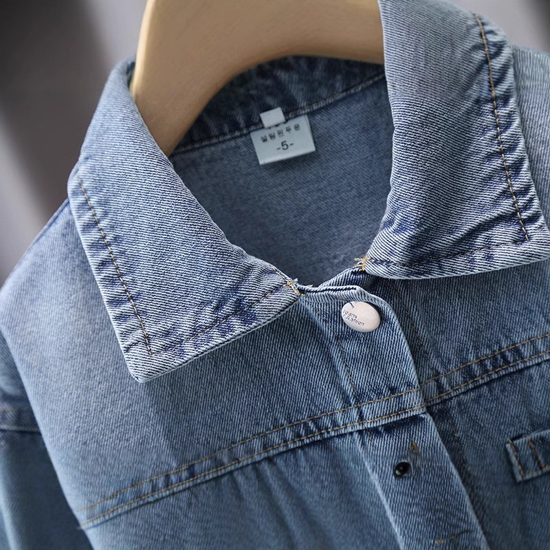สไตล์น่ารักเด็กทารก DENIM แจ็ค - Baby Clothing Girls บทวิจารณ์และราคา