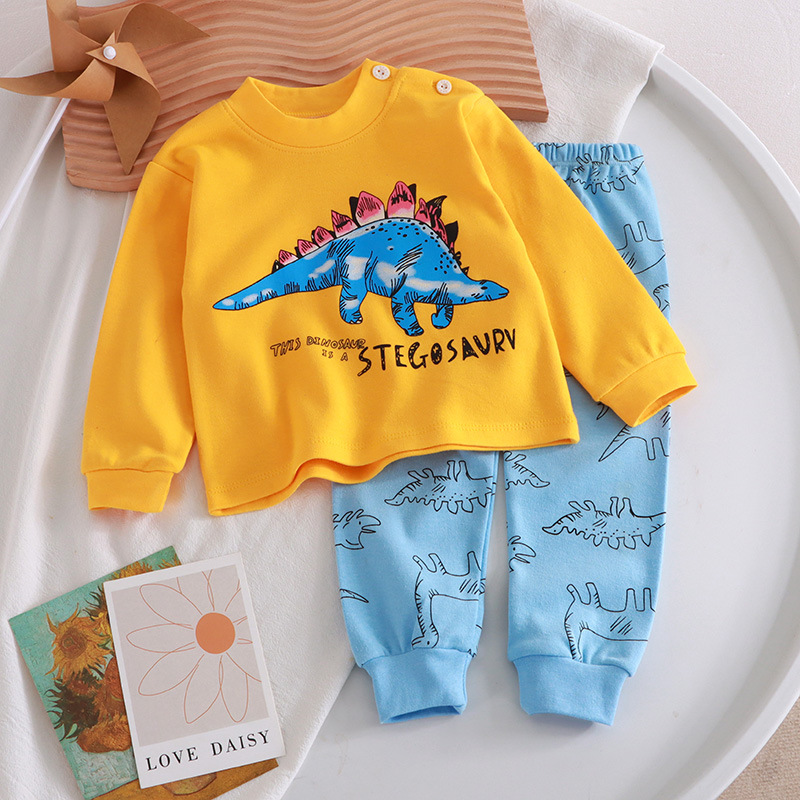 ฤดูใบไม้ร่วงชุดนอนชุดนอนสําหรั - Baby Sleep Suit บทวิจารณ์และราคา