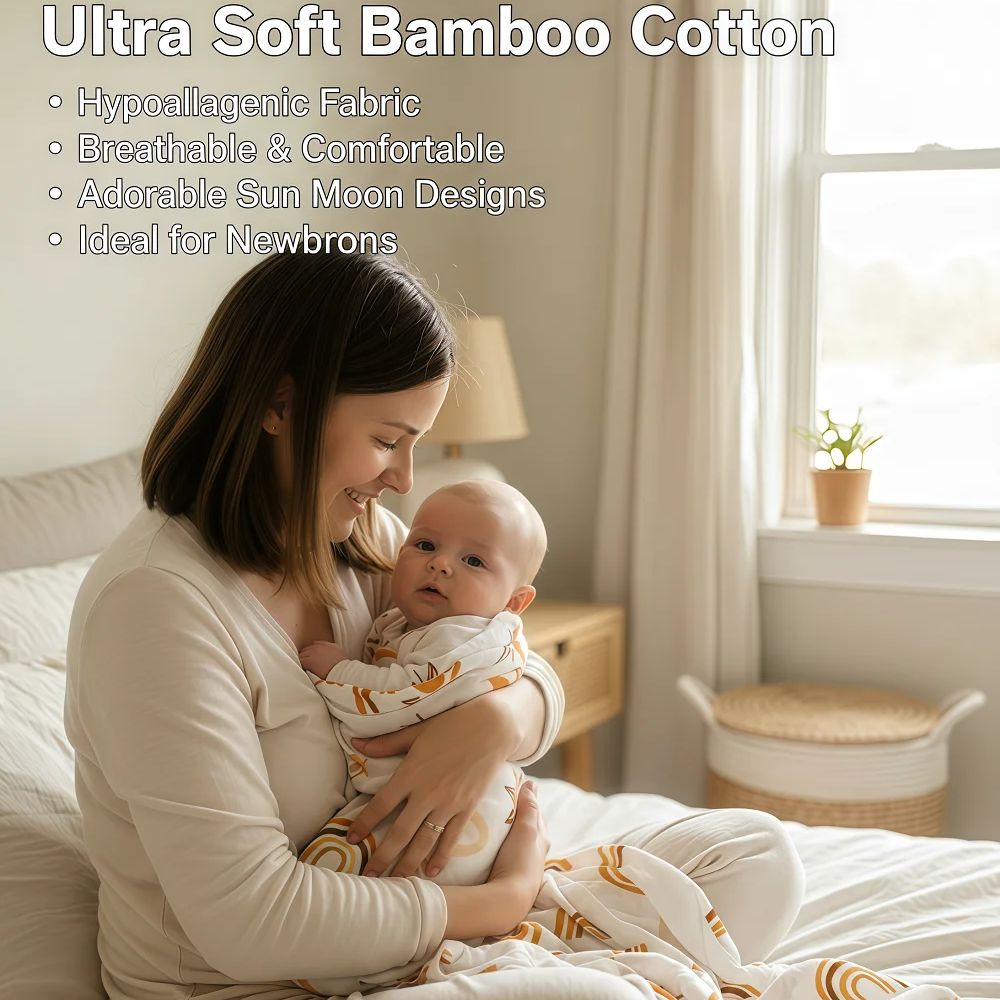 ผ้าห่อตัวเด็กอ่อนทำจากใยฝ้ายออ - Baby Clothing Organic Cotton บทวิจารณ์และราคา