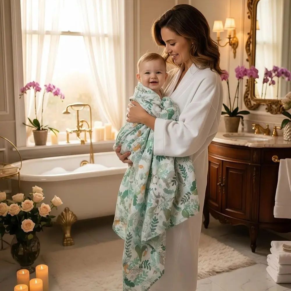 ผ้าห่อตัวเด็กอ่อนทำจากใยฝ้ายออ - Baby Clothing Organic Cotton บทวิจารณ์และราคา