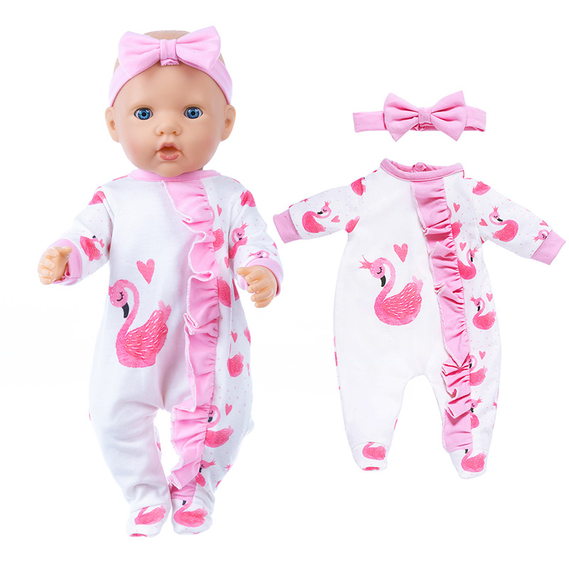 เสื้อผ้าตุ๊กตาสำหรับตุ๊กตารีบอ - Baby Sleep Suit บทวิจารณ์และราคา