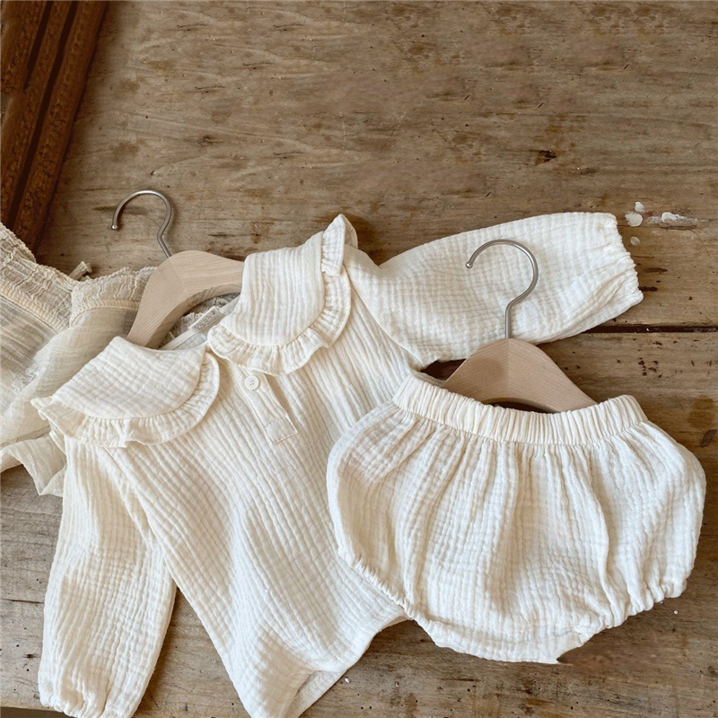 เสื้อผ้าเด็กผู้หญิงแรกเกิด2ชิ้ - Baby Clothing Organic Cotton บทวิจารณ์และราคา