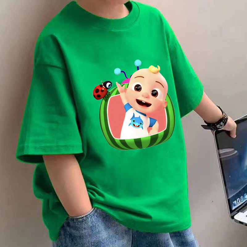 เสื้อยืดเด็กโคโคเมลอนส์ลายการ์ - Baby Clothing Girls บทวิจารณ์และราคา