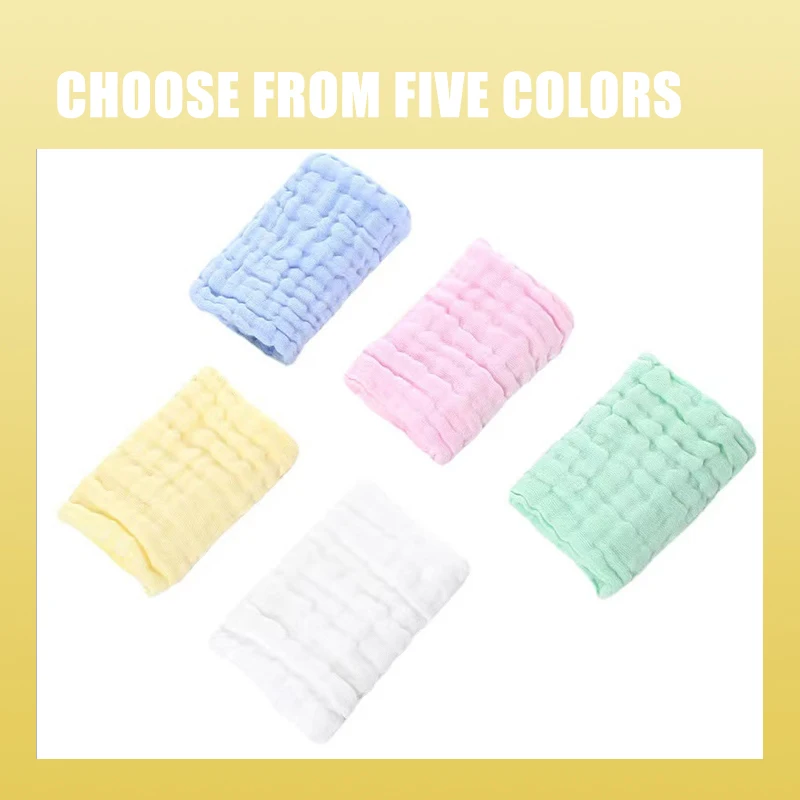 ผ้าเช็ดตัวมัสลินสำหรับเด็ก 5 ช - Baby Clothing Wash บทวิจารณ์และราคา