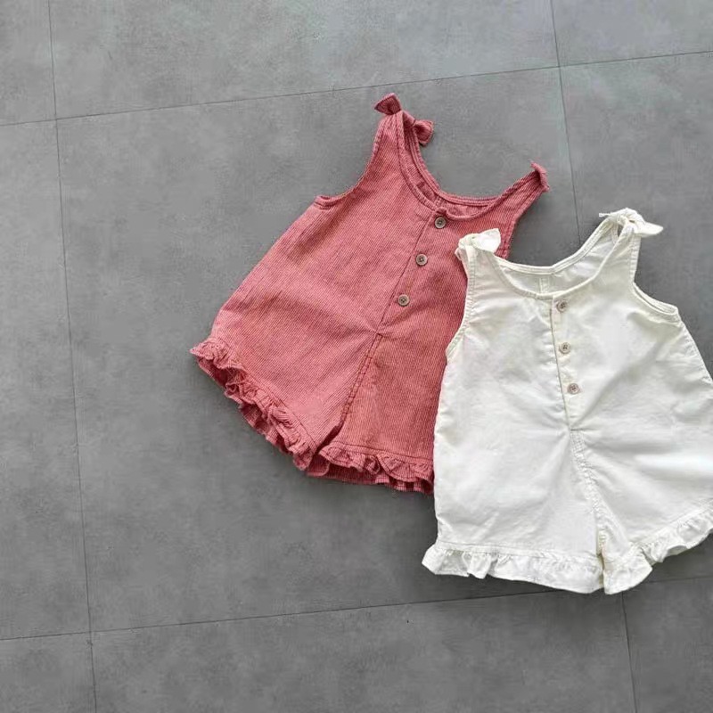 ชุดรอมเปอร์ฤดูร้อนสำหรับเด็กผู - Baby Clothing Girls บทวิจารณ์และราคา